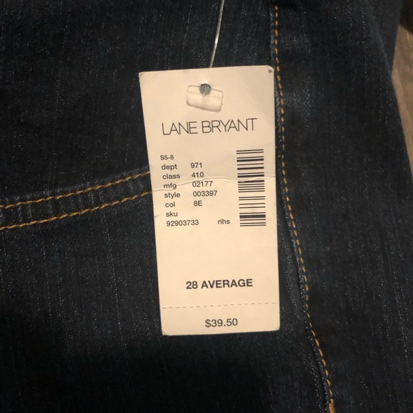 Lane Bryant denim stretch flare size 28 A - Picture 3 of 6